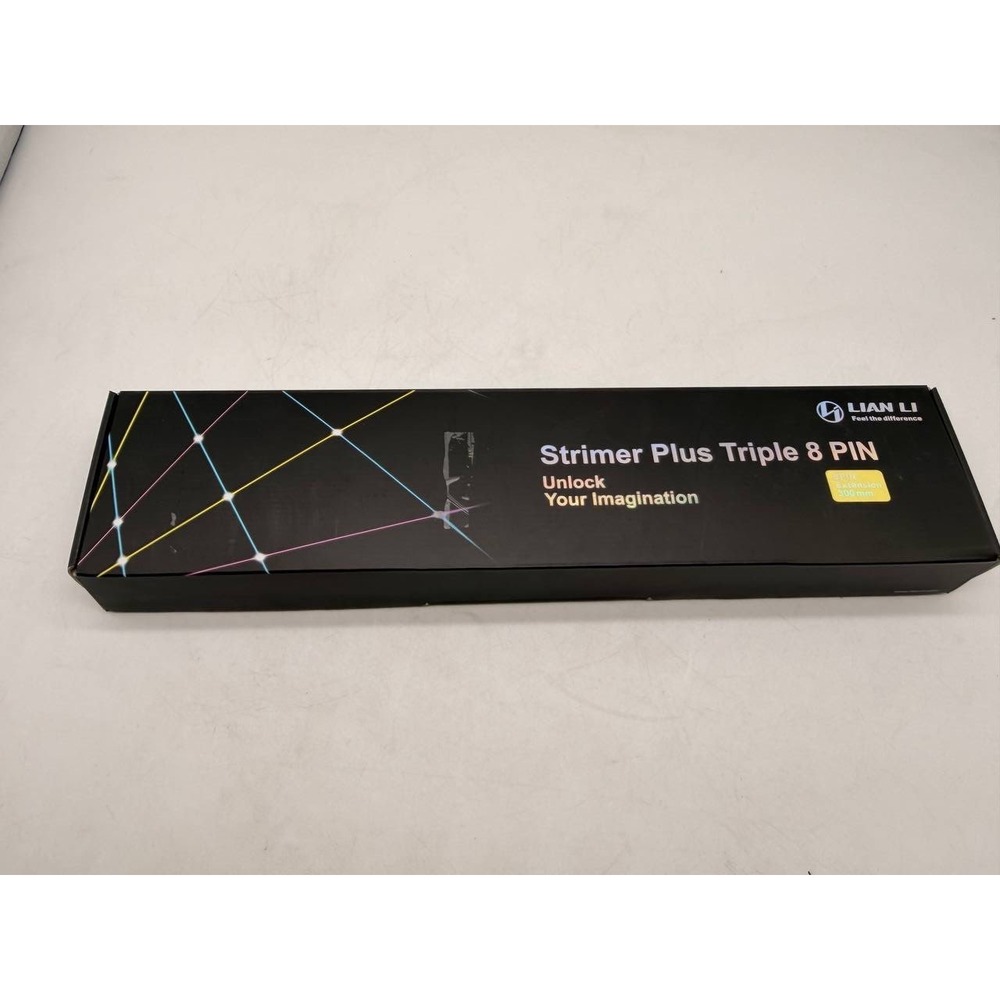 LIAN LI Strimer Plus Triple 8 PIN Addressable RGB Power Cable Extension 300mm